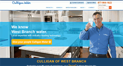 Desktop Screenshot of culliganofwestbranch.com